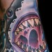 tattoo galleries/ - Shark Tattoo On Foot - 50560